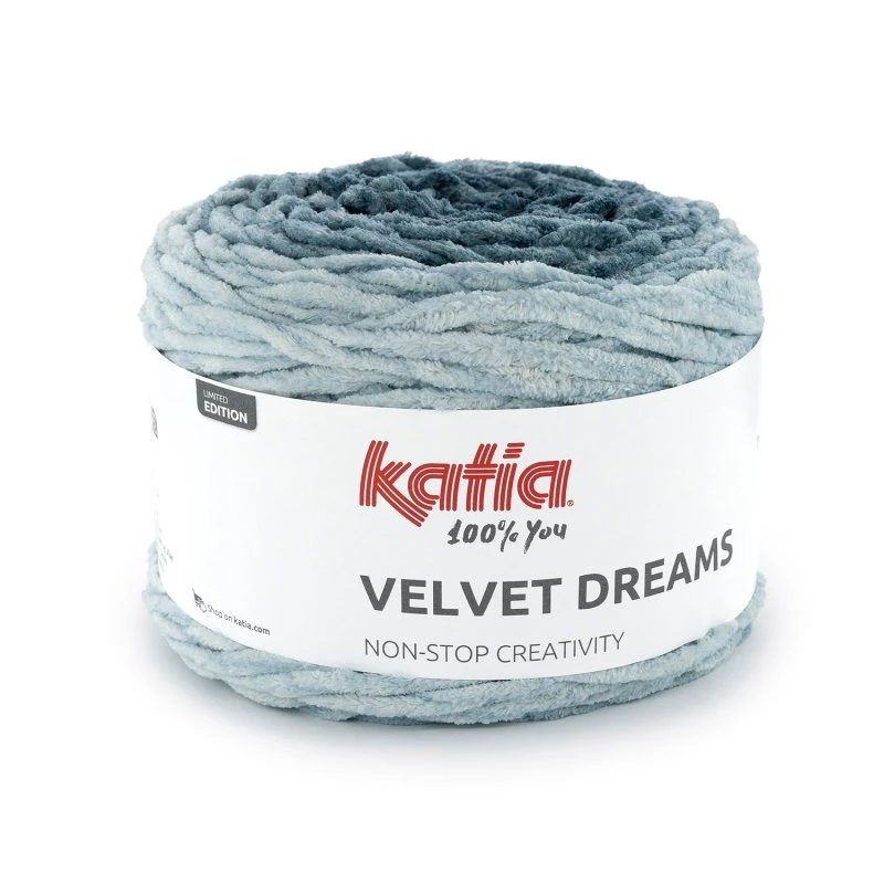 Fil chenille degradé Katia Velvet Dreams